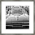 Vintage Corvette Framed Print