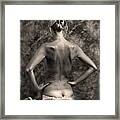 Vintage Nude Framed Print