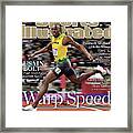Warp Speed 2012 Summer Olympics Sports Illustrated Cover Framed Print