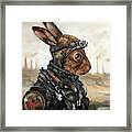 Wasteland Rabbit Framed Print