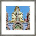 Wat Ban Kong Phra That Chedi Window Dthlu0504 Framed Print
