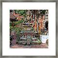 Wat Lok Molee Brahma Shrine Dthcm2563 Framed Print