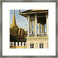 Wat Ounalom The Most Important Wat Of Framed Print