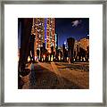Watch Your Step Framed Print