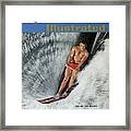 Water Skiing Sports Illustrated Cover Framed Print