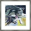 Watercolor - Cat Companions Framed Print