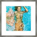 Waterplay 11 Framed Print