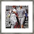 We Dont Believe What We Just Saw The Royals Or The Orioles Sports Illustrated Cover Framed Print