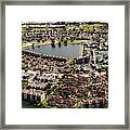 West Fontaine Condominiums Miami Aerial Framed Print