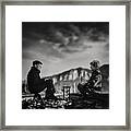 When Love Outsmarts Time - Post Critique Edit 01 Framed Print