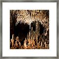 While Crossing The Chamber Of Candles Framed Print