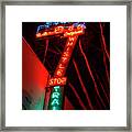 Whistle Stop Framed Print