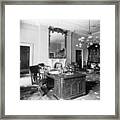 White House Office Of The President Framed Print