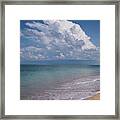 White Sand Beach , Koh Lanta Island, Thailand. Framed Print