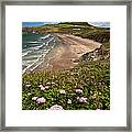 Whitesands Bay On The Pembrokeshire Framed Print