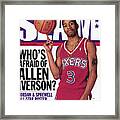 Who's Afraid Of Allen Iverson? Slam Cover Framed Print