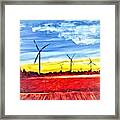 Wind Farm Framed Print