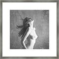 Wind In Her Hair Framed Print