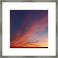 Windmill And Afterglow 04 Framed Print