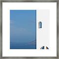 Windows To The Blue Framed Print