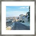 Windrush In The Winter Frost Framed Print