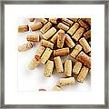 Wine Corks Framed Print