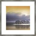 Winter In Batak Dam Framed Print