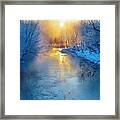 Winter Sunrise Framed Print