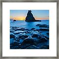 Winter Sunset Framed Print