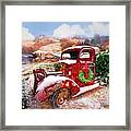 Winter Treasures At Christmastime Painting Framed Print