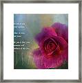 With You Framed Print