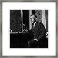 Woodrow Wilson Framed Print