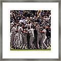 World Series Boston Red Sox V Colorado Framed Print