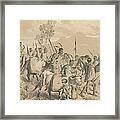 Wounded Fighters Framed Print