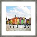 Wroclaw City Center Market Square Framed Print