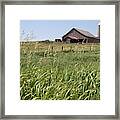 Wyoming Farm Framed Print