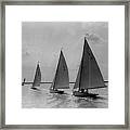 Yacht Race Framed Print