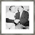 Yankees Manager Casey Stengel Framed Print