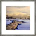 Yellowstone In Winter Framed Print