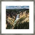 Yellowstone - Lower Falls Framed Print