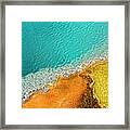 Yellowstone West Thumb Thermal Pool Framed Print