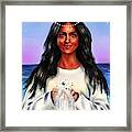 Yemaya Ocean Moon Framed Print