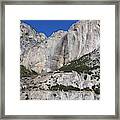 Yosemite Falls No Falls Photograph Framed Print