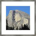 Yosemite National Park Half Dome Rock Framed Print