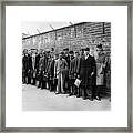 Young Cricket Crowd Framed Print