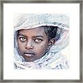 Young Orthodox Girl Framed Print