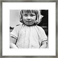 Young Princess Diana Framed Print