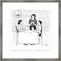 Your Companion's Fries Framed Print