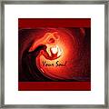 Your Soul Holiday Card Framed Print