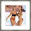 Yvette And Yvonne Sylander Swimsuit 1976 Sports Illustrated Cover Framed Print